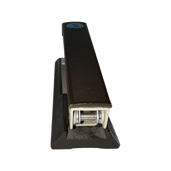 Vintage Bostitch Model B III 3 Stapler Made in USA (Brown) Office Work W Staples - Picture 5 of 13